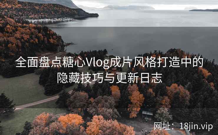 全面盘点糖心Vlog成片风格打造中的隐藏技巧与更新日志  第2张