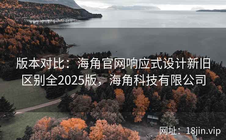 版本对比：海角官网响应式设计新旧区别全2025版，海角科技有限公司